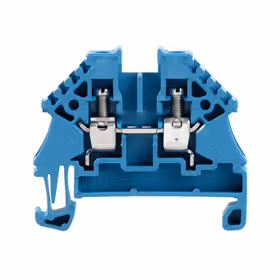 魏德米勒 直通型接线端子,螺钉联接,4mm,500V,32A,蓝色；WDU 4N BL