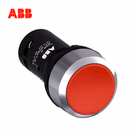 ABB CP1平头复位型按钮,红色；CP1-30R-10