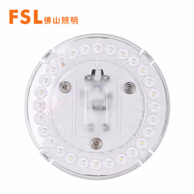 佛山照明（FSL）LED灯板吸顶灯盘光源改造板贴片灯盘替换2D管环形灯管光源模组白光晶钻14W 白光（5700K）