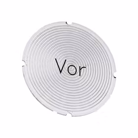 西门子 铭板适用于发光按钮,圆形,乳白色,带黑色文字,带标记：向前；3SU19000AB710AF0