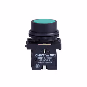 正泰 不带灯按钮 塑料头；NP2-EA35(替代LA18-11 绿)