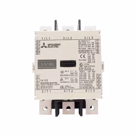 三菱电机 交流控制型电磁接触器 180A 3极 2NO+2NC AC380-415/400-440V；S-N180 AC400V 2A2B