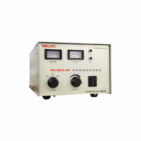 德力西电气 硅整流充电机；GCA-H 6-12V/20A