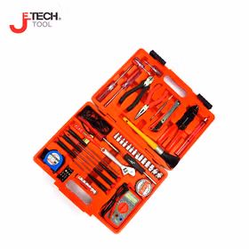 捷科(jetech) 54件电子维修工具套装；JEB-E54