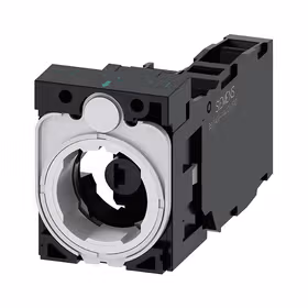 西门子 用于3个模块的支架,塑料,1NO+1NC,LED模块,蓝色,AC/DC6-24V,螺栓型端子连接；3SU15011AG501FA0