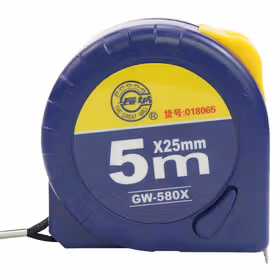 长城精工 80系列公制带扣卷尺,5m*25mm；GW-580X