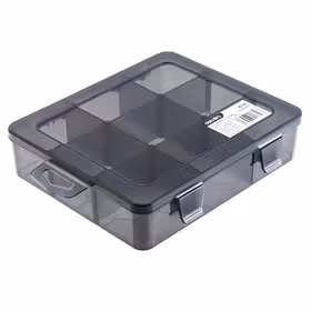 得力 零件盒9格   18.5x16x4.4cm；DL432303