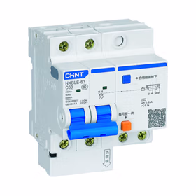 正泰 剩余电流动作断路器；NXBLE-63 3P+N C25 30mA 6kA