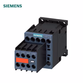 西门子 功率接触器,16A,7.5kW,2NO+2NC,230VAC50/60Hz,3极,尺寸S00,螺栓型端子连接辅助开关块不可分；3RT20181AP043MA0