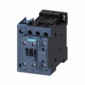 西门子 功率接触器,25A,11kW, 2NO+2NC 48VDC4极,尺寸S0螺栓型端子连接1NO+1NC,集成；3RT25261BW40