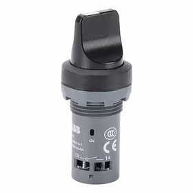 ABB C2SS系列二位置选择开关（不带灯型）,黑色；C2SS1-10B-10