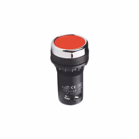 江阴长江电器 瞬时按钮 黑色 1NO+1NC &phi;22mm；LA38-11/206A K