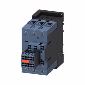西门子 功率接触器,95A,45kW,2NO+2NC,24VAC,50Hz,3极,尺寸S3弹簧型端子连接可变电阻已插接辅助开关不可分；3RT20463CB043MA0