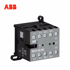 ABB 小容量交流接触器 直流线圈；BC6-22-00*220V DC