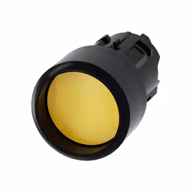 西门子 按钮,22mm,塑料,黄色,正面固定环,高键控式；3SU10000CB300AA0