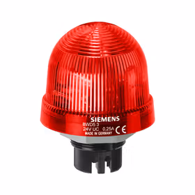 西门子 集成的信号灯,闪光,带集成式LED,红色,24VAC/DC,直径为70mm；8WD53205BB