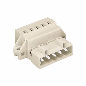 万可(WAGO) 针型连接器,带有固定耳,9极,通道间距：5mm/0.197",100%防插错保护,不带突出的接地插针,适用于螺丝或相似安装类型,适用于平行或垂直安装,浅灰；721-609/019-000