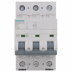 西门子 ET-5SY国产 微型断路器 1.6A 3P C 10kA；5SY4 3P C1.6