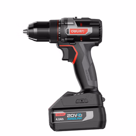 得力 专业级 20V 70Nm 13mm 锂电钻；DE-DZ20-2D4(两电一充 4.0)