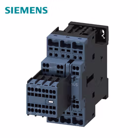 西门子 功率接触器,17A,7.5kW,2NO+2NC,AC24V,50Hz,3极,尺寸S0笼卡式连接辅助开关可松开；3RT20252AB04