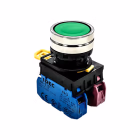 和泉 按钮开关,绿色；YW4B-M1E11G