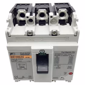 富士电机 塑壳断路器；BW100EAG-3P100