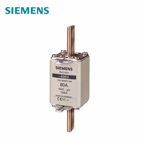 西门子 NH熔断片,NH2,输入：160A,gG,UnAC：690V,UnDC：440V,前端标示警报器,导电握耳；NH Fuse Size 2 gG/gL 160A 690VAC/440VDC