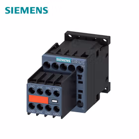 西门子 功率接触器,7A,3kW,2NO+2NC,24VDC,3极,尺寸S00螺栓型端子连接辅助开关块不可分；3RT20151BB443MA0