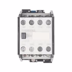 西门子 接触器AC50/60Hz,240V 9A 4kW 辅助触点：1个常开触点,规格0螺纹连接；3TB40100XP2