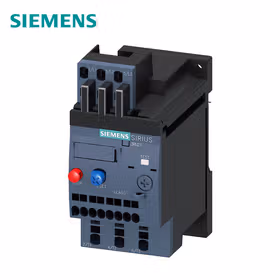 西门子 过载继电器0.14...0.20A热,尺寸S00,等级10独立安装,主电路：弹簧型端子,辅助电路：弹簧型端子；3RU21160BC1