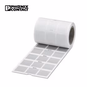菲尼克斯 标识,盘卷,银色/哑光,未标记,背胶固定,标识区域大小:26.5x26.5mm；EML (26,5X26,5)R SR