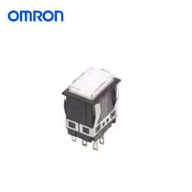 欧姆龙 带灯按钮开关（正方形）,绿色；A3KJ-90A1-24EG