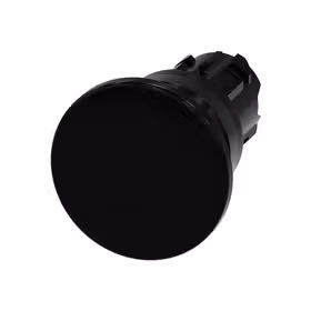 西门子 蘑菇头推拉开关,22mm,塑料,黑色,40mm,键控式；3SU10001BD100AA0