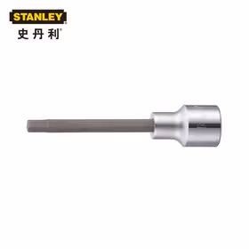 史丹利 12.5mm(1/2")系列100mm长六角旋具套筒H8；89-203