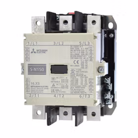 三菱电机 交流控制型电磁接触器 150A 3极 2NO+2NC AC380-415/400-440V；S-N150 AC400V 2A2B