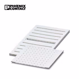 菲尼克斯 扁平式快速标记条；ZBFM 4/WH,LGS:FORTL.ZAHLEN 1-10