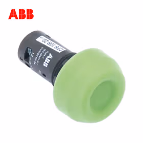 ABB 紧凑型重载按钮头部,绿色；CP6-10G-11