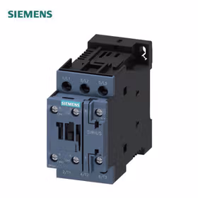 西门子 功率接触器,38A,18.5kW,1NO+1NC交流(50-60Hz)/DC95-130VAC/DC,3极,尺寸S0,螺栓型端子连接,尺寸S0,螺栓型端子连接；3RT20281NF30