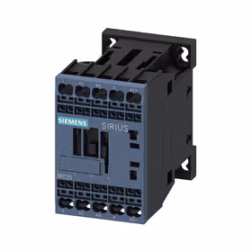 西门子 功率接触器,9A,4kW, 2NO+2NC 24VDC4极,尺寸S00笼卡式连接；3RT25162BB40