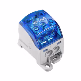 魏德米勒 W系列,接线板,端子导轨/安装板；WPD 106 1X70/2X25+3X16 BL