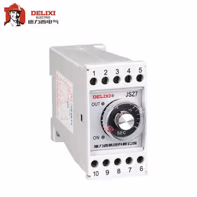 德力西电气 电子式时间继电器；JSZ7 T2D4D 0.6-6S DC220V