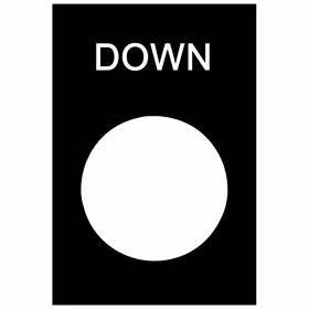 施耐德电气 国产 XB2B系列标牌；ZB2BY2308