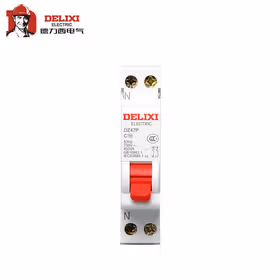 德力西电气 &ldquo;相线＋中性线&rdquo;小型断路器；DZ47P 1P+N D 32A