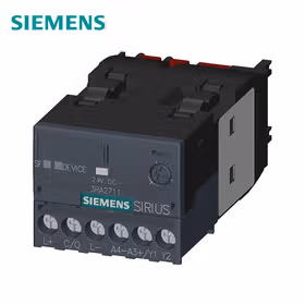 西门子 用于IO-Link的基本模块,星三角启动,螺栓型端子连接,放置在接触器3RT2上通信能力接触器必要；3RA27111CB00