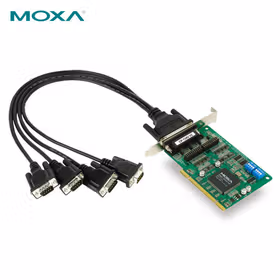Moxa 4口RS-422/485 Universal PCI多串口卡；CP-134U-DB9M