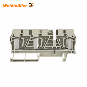 魏德米勒 直通型接线端子,弹片联接,6mm,800V,41A,深褐；ZDU 6/3AN