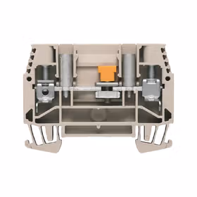 魏德米勒 电流测试端子,螺钉联接,6mm,630V,41A,滑动,深褐；WTL 6/1/STB