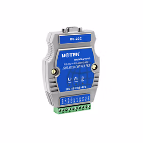 宇泰(UOTEK) 工业级RS232转RS485/422转换器转接头光电隔离导轨式；UT-503