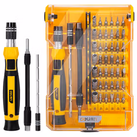 得力 精密螺丝刀   45件套；DL1045D