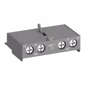 ABB 电动机起动器附件，辅助触头 (前装)；HKF1-11